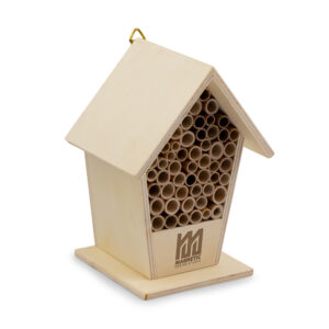 Insektenhaus aus Sperrholz für Ihre Werbung